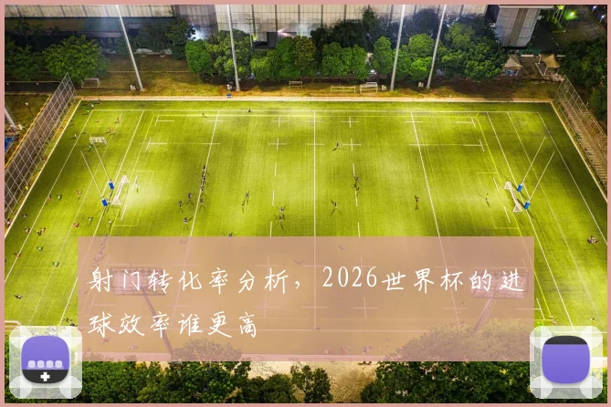 射门转化率分析，2026世界杯的进球效率谁更高